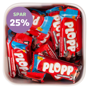 -25% Plopp Saltlakrids